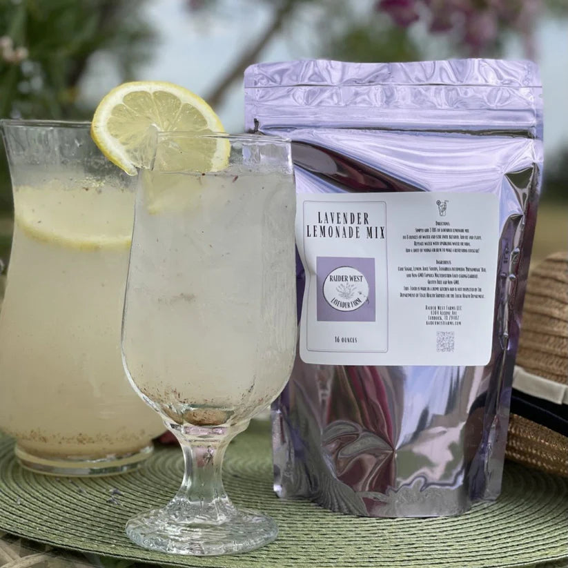 Lavender Lemonade Mix – Bright, Refreshing, and Naturally Delicious