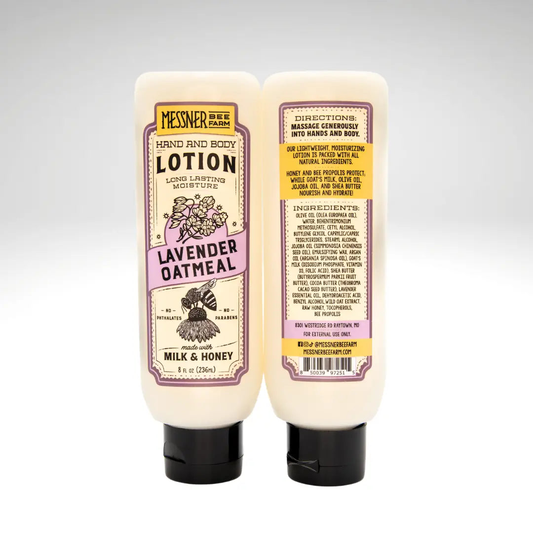 Lavender Oatmeal Milk & Honey Lotion