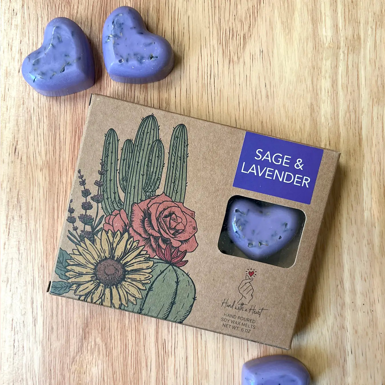 Sage & Lavender Hand Poured Soy Wax Melts