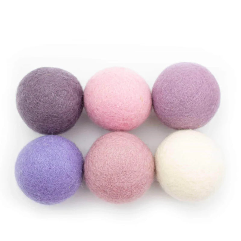 Lavender Bliss Eco Dryer Balls - Set of 6