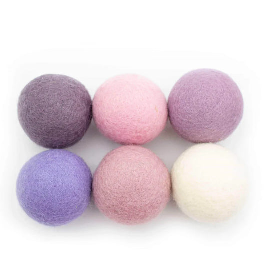 Lavender Bliss Eco Dryer Balls - Set of 6