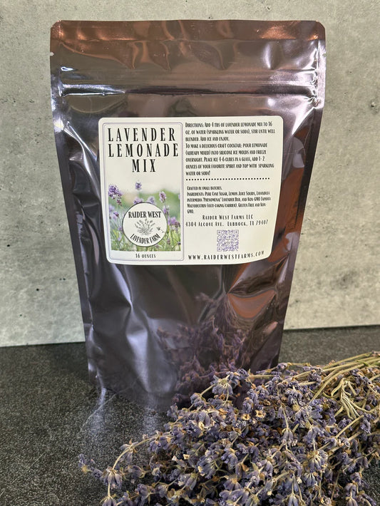 Lavender Lemonade Mix – Bright, Refreshing, and Naturally Delicious